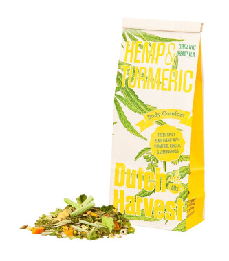 Biologische hennepthee - Hemp & Kurkuma (Turmeric)