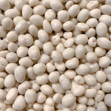 Biologische chocolade pinda's wit