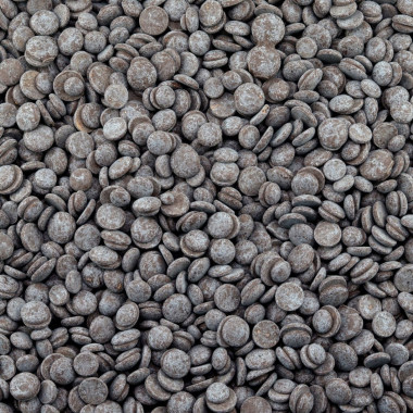 Biologische chocolade druppels puur