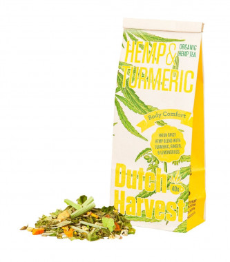 Biologische hennepthee - Hemp & Kurkuma (Turmeric) 